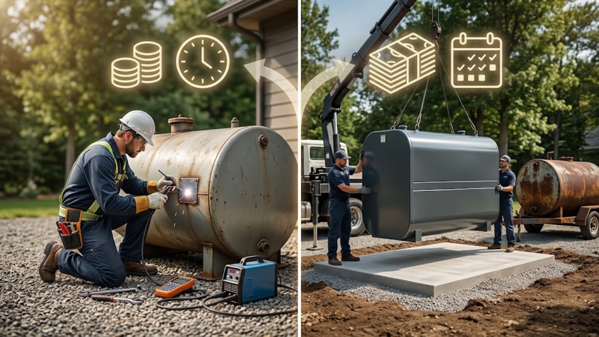 You are currently viewing Oil Tank Repair vs. Replacement: How to Decide